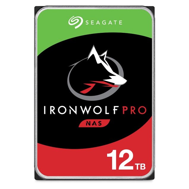 Seagate IronWolf Pro 12TB SATA III 3.5"" Hard Drive - 7200RPM, 256MB Cache