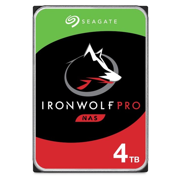 4TB Seagate IronWolf Pro 3.5" SATA III Hard Drive - 7200RPM, 256MB Cache