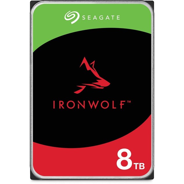 8TB Seagate Ironwolf 3.5" SATA III Hard Drive - 5400RPM, 256MB Cache