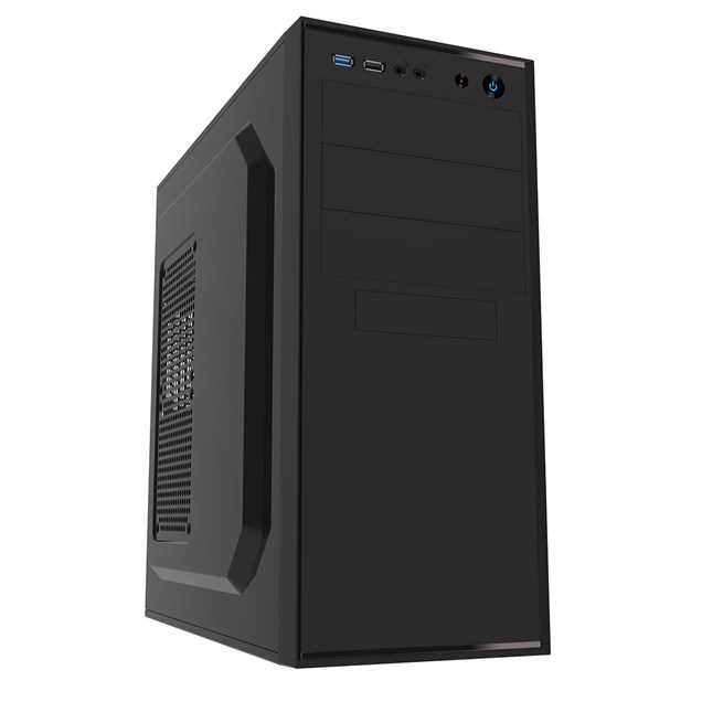 CiT Jet Stream Mid Tower Case - Black 