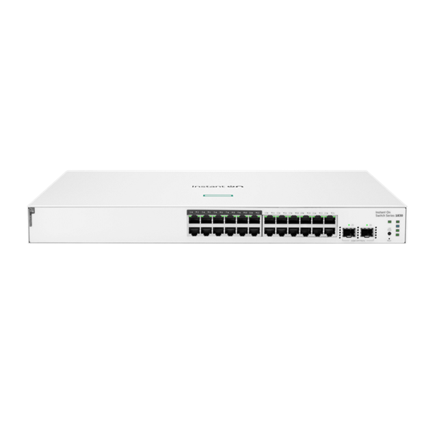HP Enterprise Networking Instant On 1830 Series 24-Port Gigabit PoE Switch 