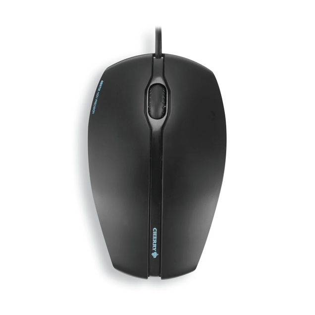 Cherry Gentix Corded Optical Mouse in Black