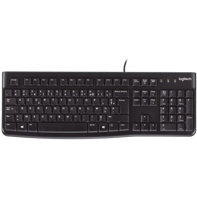 Logitech K120 Wired Keyboard for Business (French)
