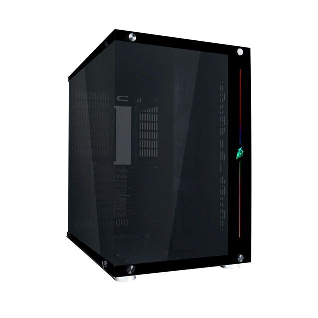 1st Player Steam Punk SP8 Mid Tower Gaming Case - Black 