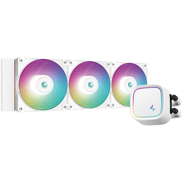 DeepCool LE720 WH 360mm All-in-One Liquid CPU Cooler in White