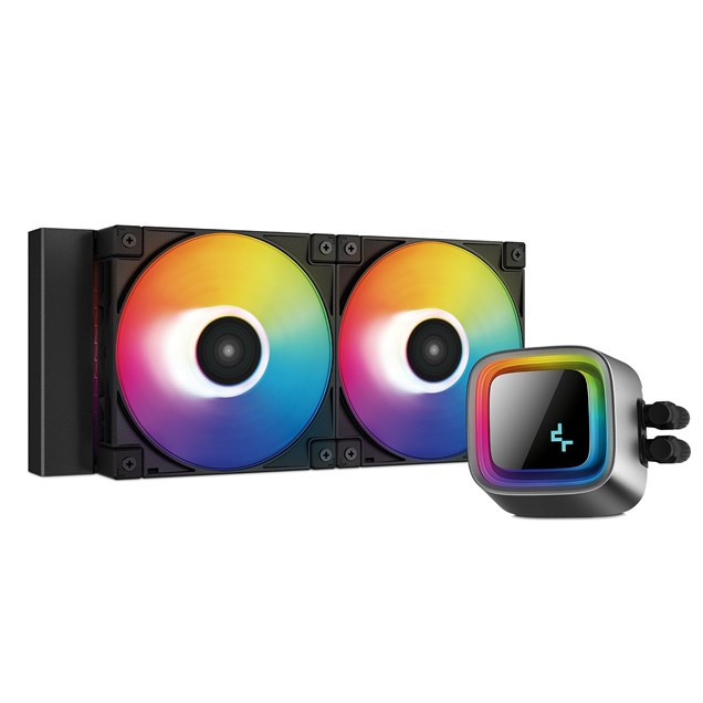 DeepCool LS520 240mm All-in-One Liquid CPU Cooler in Black