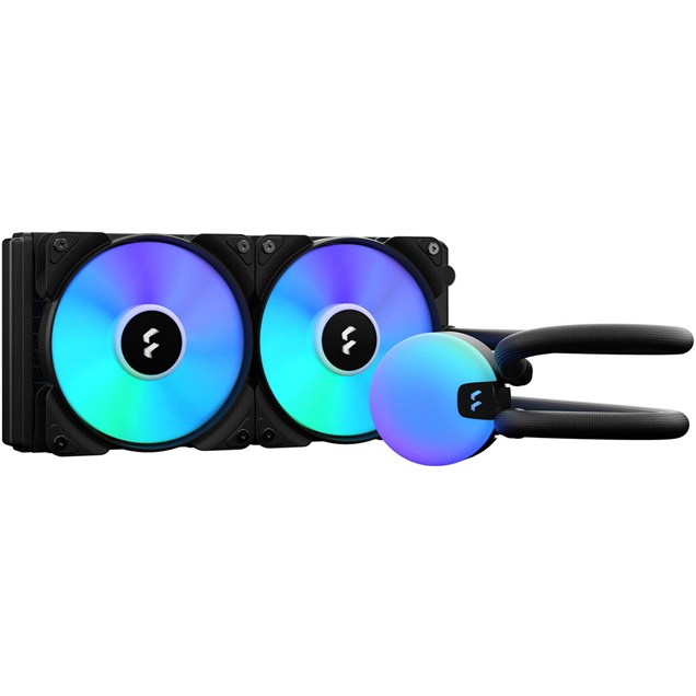 Fractal Cool Lumen S24 V2 240mm RGB AIO CPU Liquid Cooler - Black