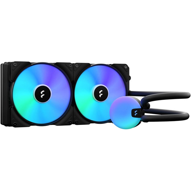 Fractal Cool Lumen S28 V2 280mm RGB AIO CPU Liquid Cooler - Black