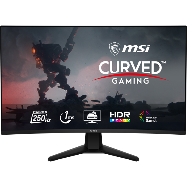 MSI MAG 32C6X 32" Full HD Curved Gaming Monitor - VA, 250Hz, 1ms, HDMI, DP