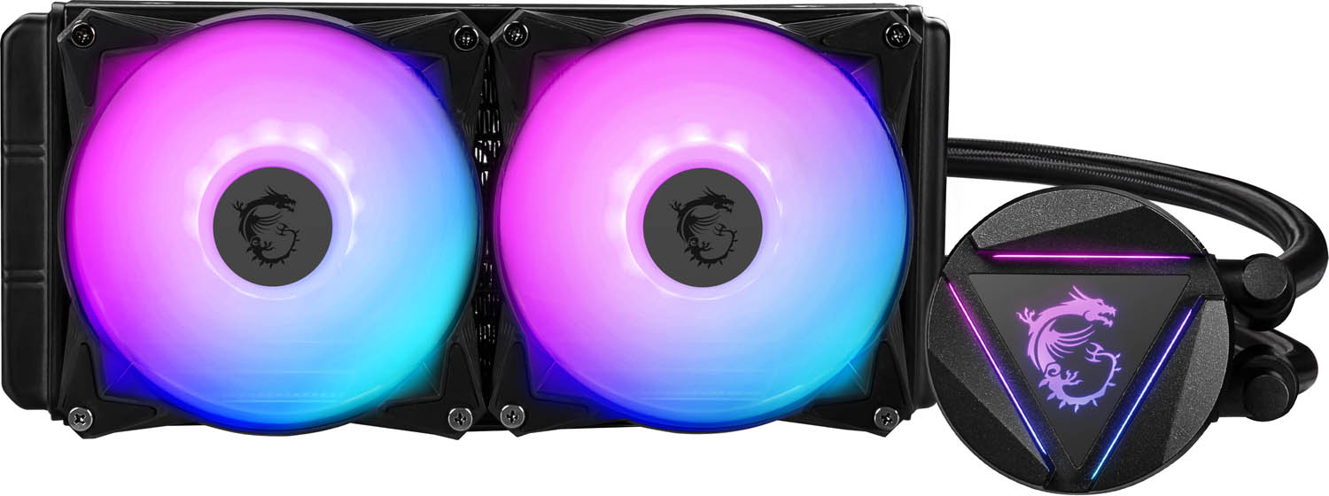 MSI MAG CORELIQUID 240R V2 240mm AiO Liquid CPU Cooler - CCL Computers