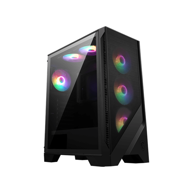 MSI MAG FORGE 120A AIRFLOW Mid Tower Gaming Case - Black 