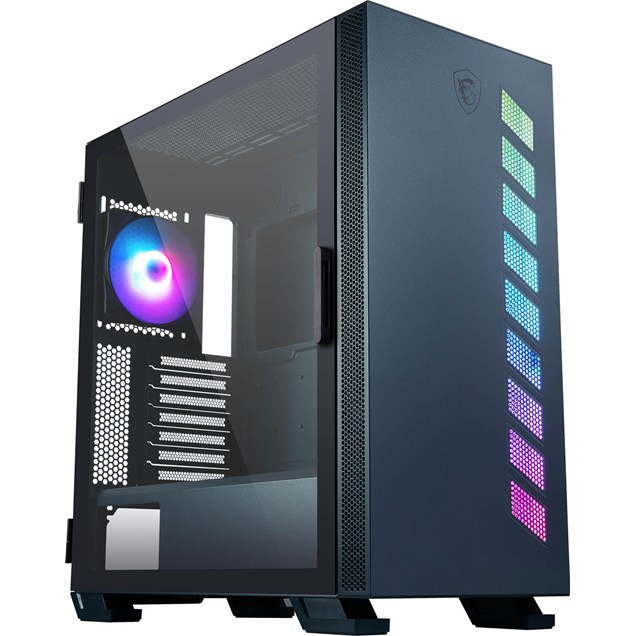MSI MAG VAMPIRIC 300R PACIFIC BLUE Mid Tower Gaming Case - Blue USB 3.0