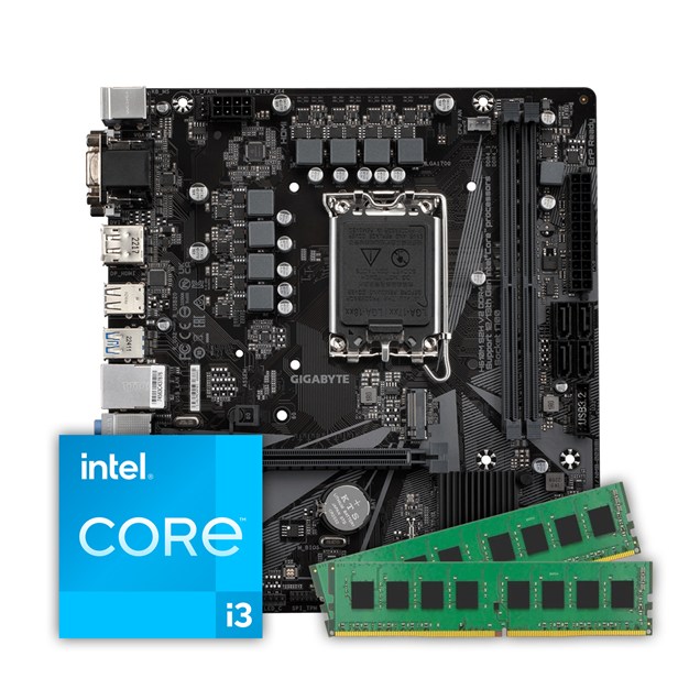 CCL Intel Core i3 8GB Motherboard and Processor Home/Business Bundle
