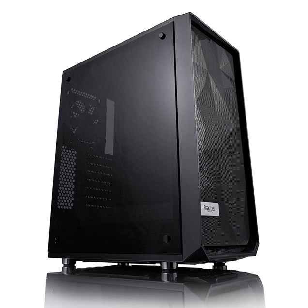 Fractal Meshify C Mid Tower Gaming Case - Black 