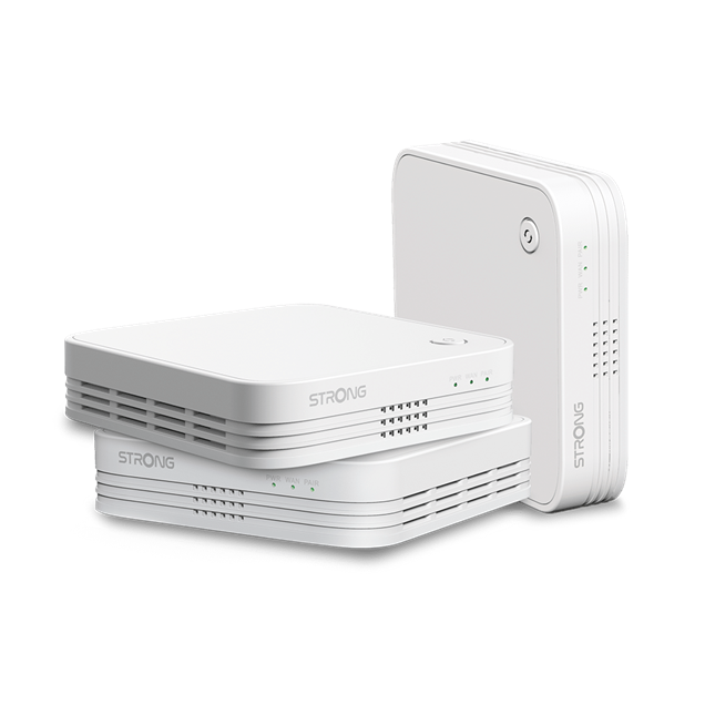 STRONG ATRIA Mesh 1200 Triple Pack AC1200 Whole Home Wi-Fi Mesh System   