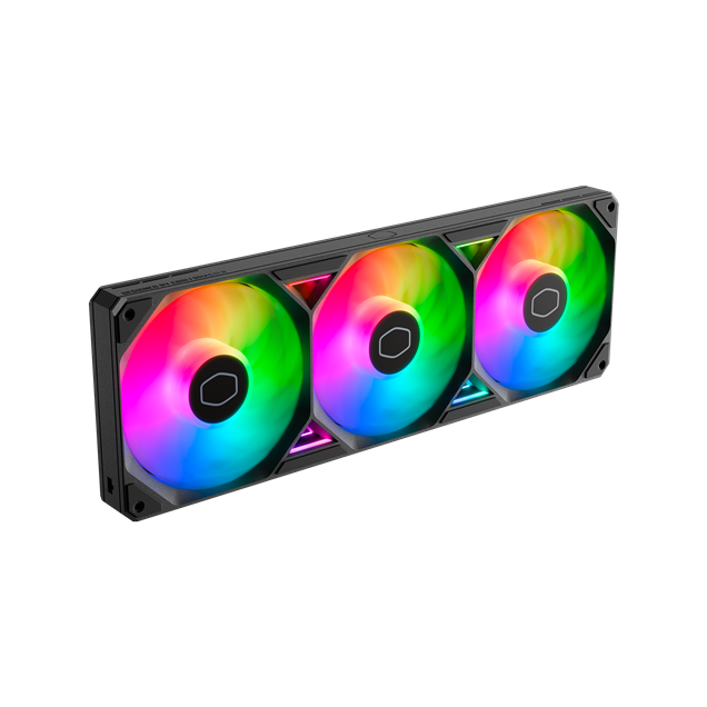 Cooler Master SickleFlow Edge 360 ARGB 3 x120mm Chassis Fan in Black