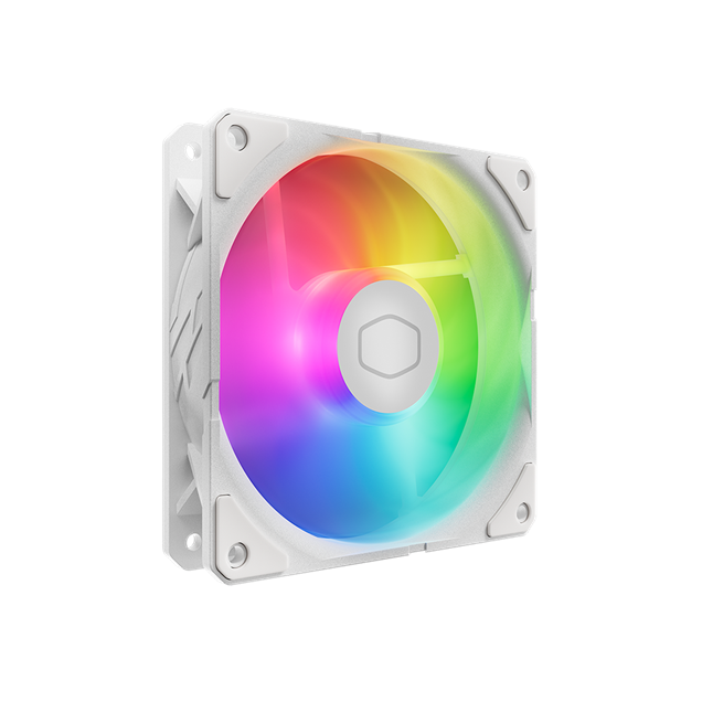 Cooler Master SickleFlow Edge 120 ARGB White Edition 120mm Chassis Fan in White