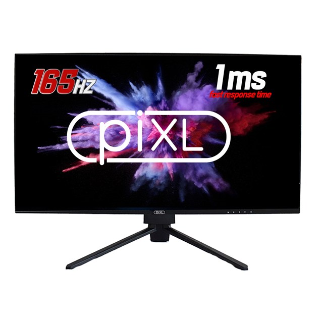 piXL CM27F10 27" Full HD Gaming Monitor - VA, 165Hz, 1ms, HDMI, DP