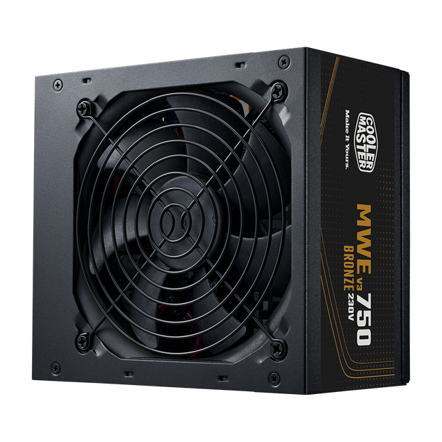 750W Cooler Master MWE Bronze 750 V3 230V 80 Plus Bronze PSU