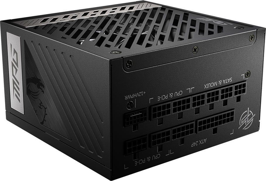 MSI MPG A850G PCIe5 850W 80 Plus Gold Fully Modular ATX Power