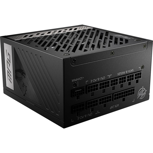 850W MSI MPG A850G PCIe5 Modular 80 Plus Gold PSU