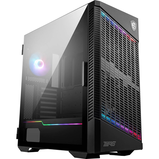MSI MPG VELOX 100P AIRFLOW Mid Tower Gaming Case - Black USB 3.0