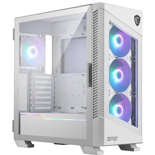 MSI MPG Velox 100R Mid Tower Case - White 