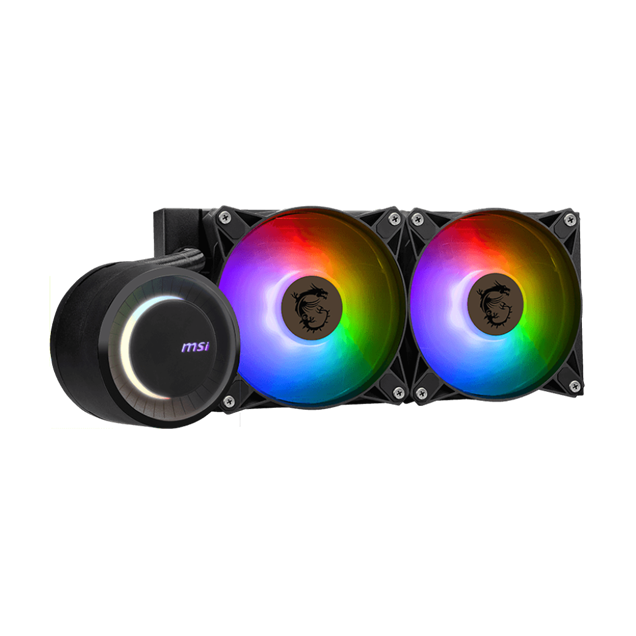 MSI MAG CORELIQUID E240 240mm AiO CPU Cooler in Black