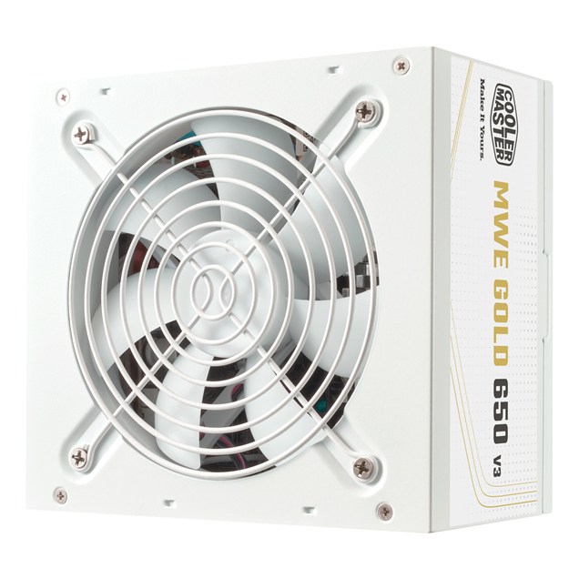 650W Cooler Master MWE Gold V3 White Edition 80 Plus Gold PSU
