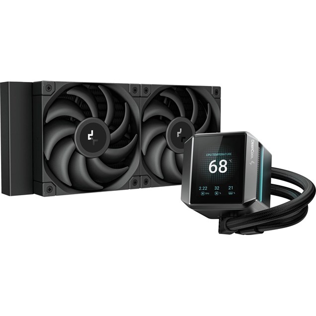 DeepCool Mystique 240mm All-in-One Liquid CPU Cooler in Black