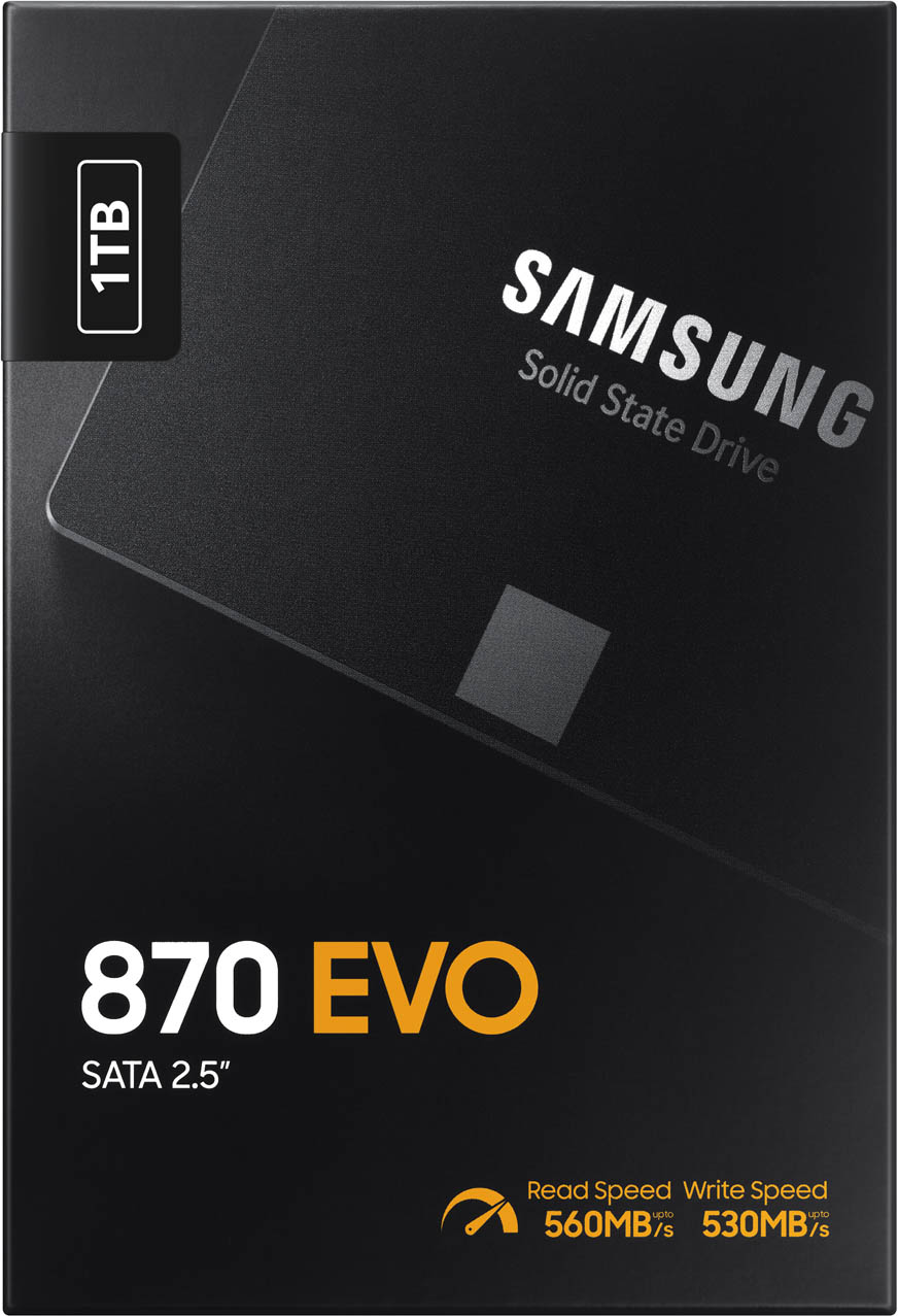Samsung 1TB 870 EVO Internal SSD, 2.5 inch, SATA III - CCL Computers