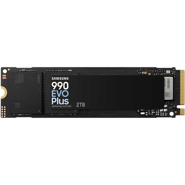 2TB Samsung 990 EVO Plus M.2 2280 PCI Express 4.0 x4 NVMe Solid State Drive