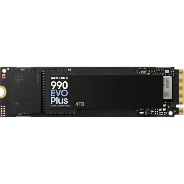 4TB Samsung 990 EVO Plus M.2 2280 PCI Express 4.0 x4 NVMe Solid State Drive