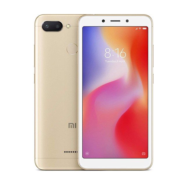 Xiaomi Mi Redmi 6 (5.45 inch) 32GB 2MP Smartphone (Gold)