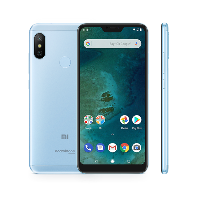 Xiaomi Mi A2 Lite (5.84 inch) 32GB 12MP Smartphone (Blue)