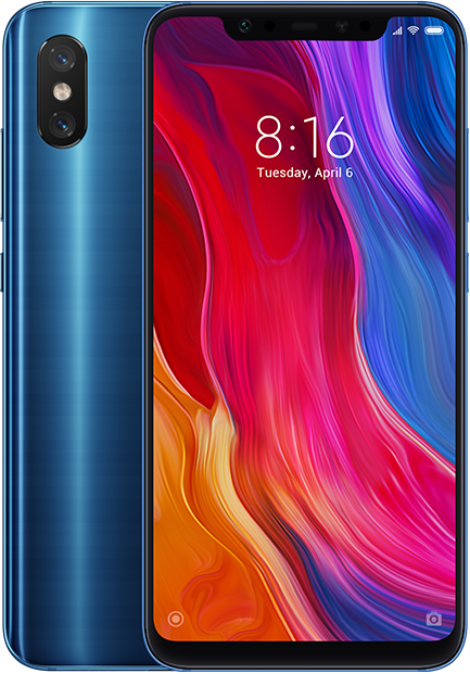 Xiaomi Mi 8 (6.21 inch) 64GB 12MP Smartphone (Blue)