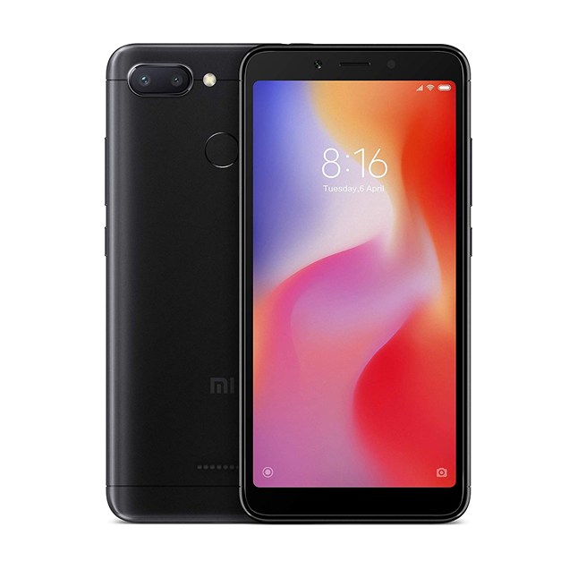 Xiaomi Mi Redmi 6 (5.45 inch) 32GB 2MP Smartphone (Black)