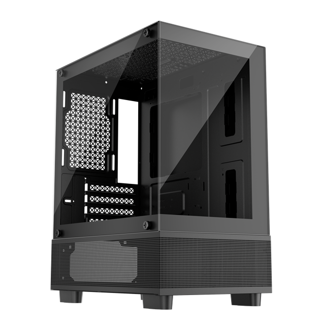 1st Player MIKU Mi2-A Mid Tower Case - Black 