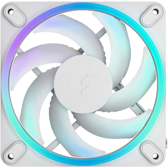 Fractal Momentum 12 RGB 120mm PWM Case Fan in White