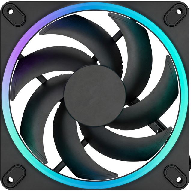 Fractal Momentum 14 RGB 140mm PWM Case Fan in Black