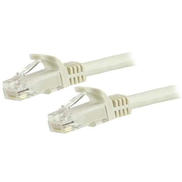 StarTech.com 0.5m CAT6 Patch Cable (White)