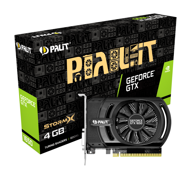 Palit GeForce GTX 1650 StormX 4GB Graphics Card - CCL Computers