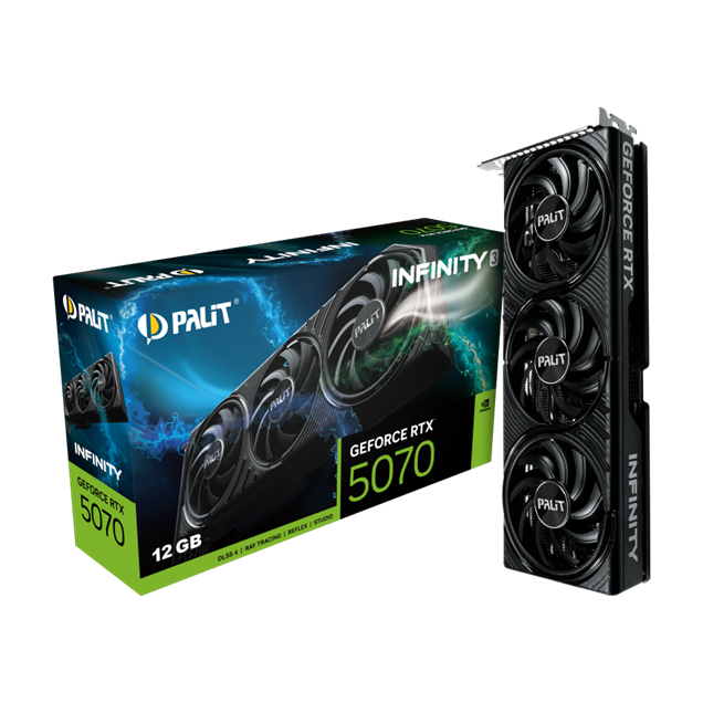 Palit GeForce RTX 5070 Infinity 3 12GB GDDR7 Graphics Card