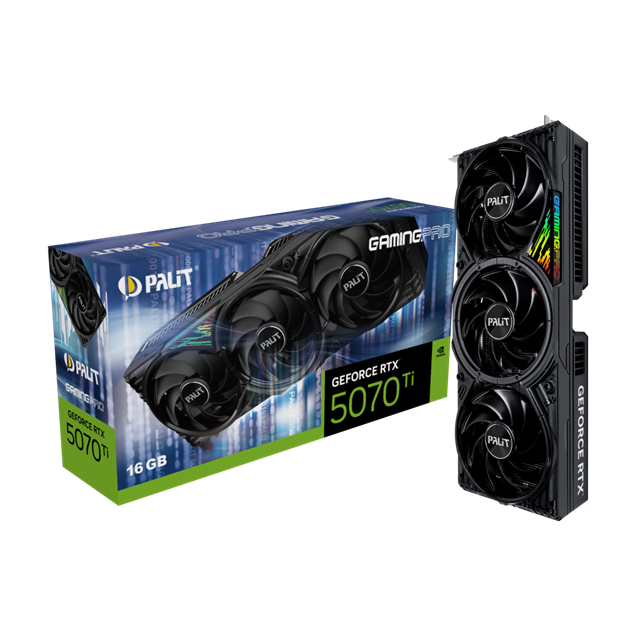 Palit GeForce RTX 5070 Ti GamingPro V1 16GB GDDR7 Graphics Card