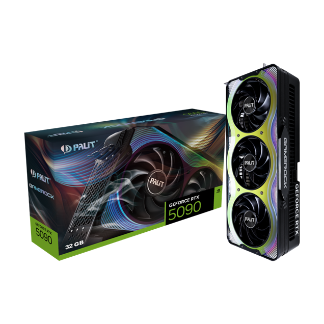 Palit GeForce RTX 5090 GameRock 32GB GDDR7 Graphics Card