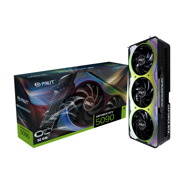 Palit GeForce RTX 5090 GameRock OC 32GB GDDR7 Graphics Card