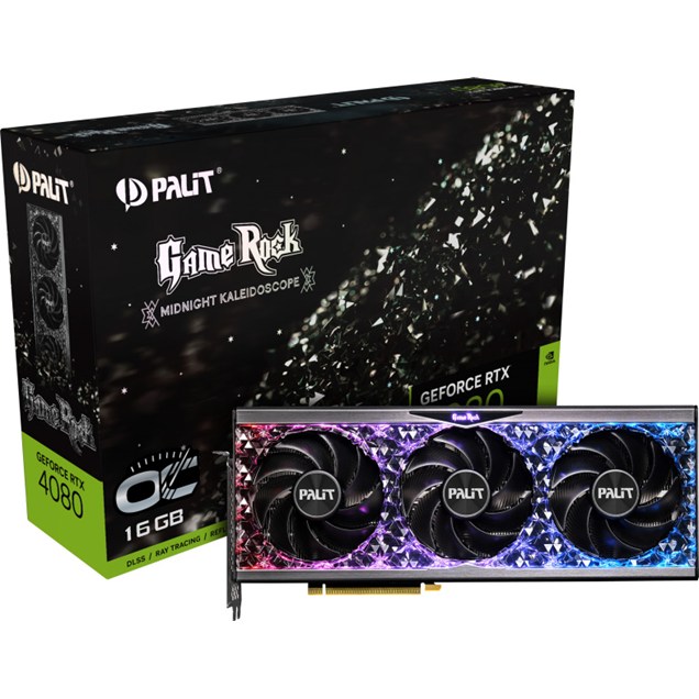 Palit GeForce RTX 4080 GameRock OC 16GB Graphics Card