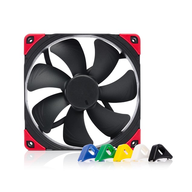 Noctua NF-A14 PWM chromax.black.swap 140mm Case Fan in Black