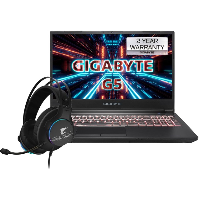 Gigabyte G5 KC 15.6" Gaming Laptop - Core i5 2.5GHz, 16GB, RTX 3060