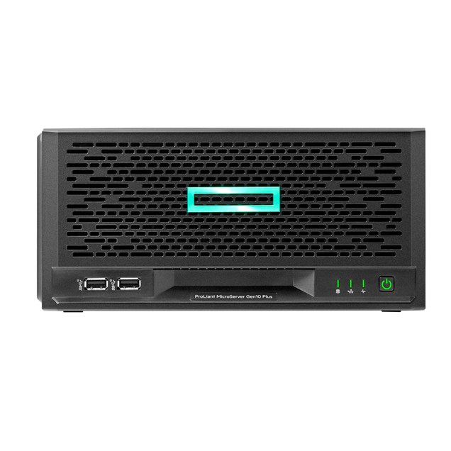 HP Enterprise ProLiant MicroServer Gen10 Plus Micro Tower Server, Intel Xeon E2224, 16GB RAM, 4x LFF Bays